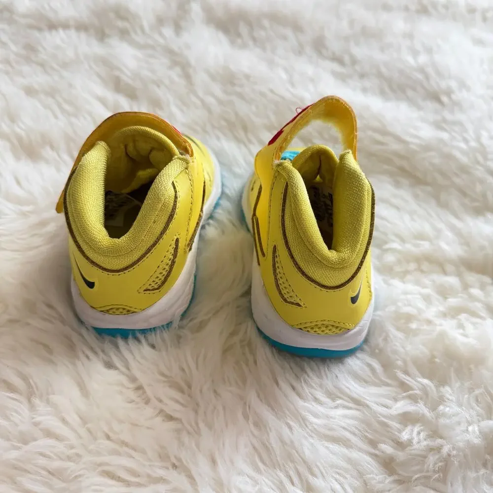 Lebron Nike Soldier 7 Sonic Yellow/Blue White Baby 4C